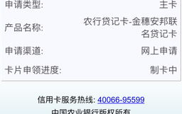 农业银行信用卡进度,多种方式轻松掌握办卡动态